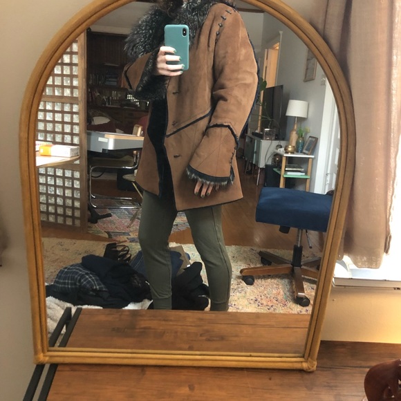 Platinum Utex Faux Fur Coat - Picture 4 of 5